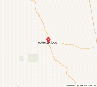 Map of Patchewollock, VictoriaVictoria