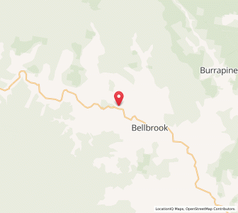 Map of Pee Dee, New South Wales