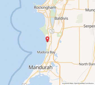 Map of Peelhurst, Western Australia