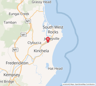 Map of Pelican Island, New South Wales