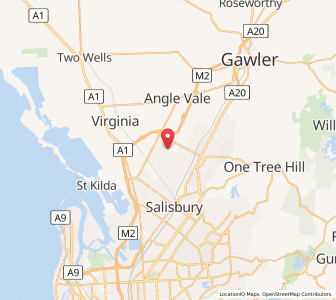 Map of Penfield, South Australia