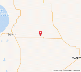 Map of Peppers Plain, VictoriaVictoria