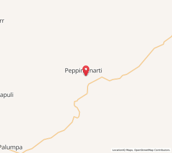 Map of Peppimenarti, Northern Territory