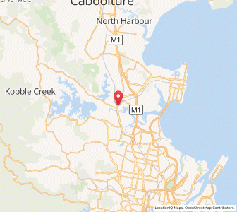 Map of Petrie, Queensland