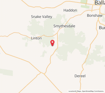 Map of Piggoreet, VictoriaVictoria