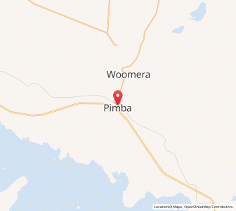 Map of Pimba, South Australia