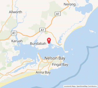 Map of Pindimar, New South Wales