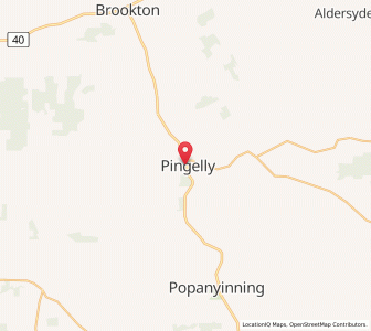 Map of Pingelly, Western Australia