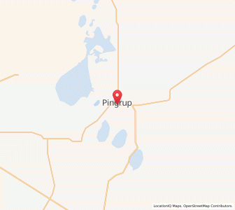 Map of Pingrup, Western Australia