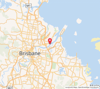 Map of Pinkenba, Queensland