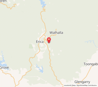 Map of Platina, VictoriaVictoria