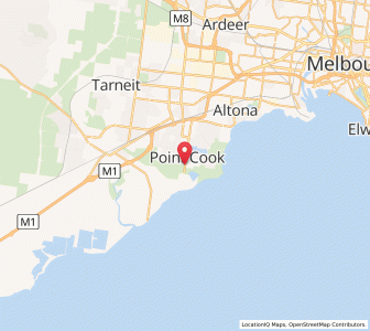 Map of Point Cook, VictoriaVictoria
