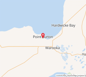 Map of Point Turton, South Australia