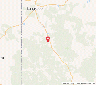 Map of Poolaigelo, VictoriaVictoria