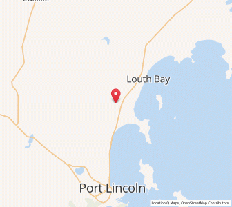 Map of Poonindie, South Australia