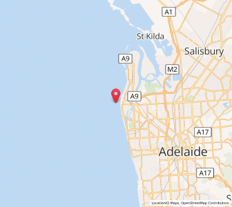 Map of Port Adelaide, South Australia