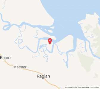 Map of Port Alma, Queensland