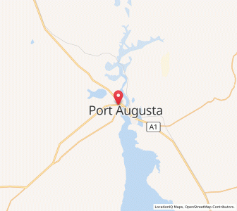 Map of Port Augusta West, South Australia