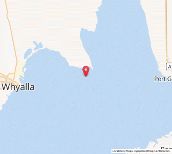 Map of Port Bonython, South Australia