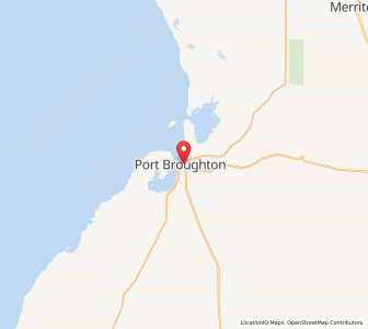 Map of Port Broughton, South Australia