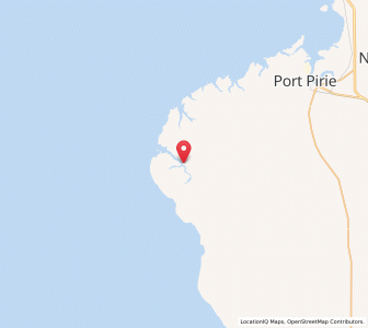 Map of Port Davis, South Australia