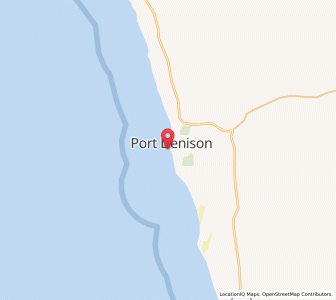 Map of Port Denison, Western Australia