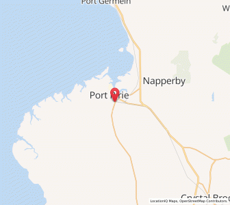 Map of Port Pirie, South Australia
