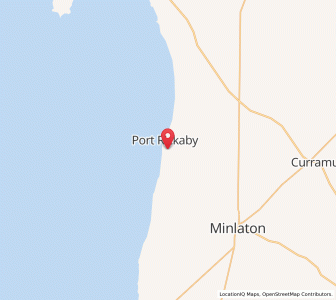 Map of Port Rickaby, South Australia