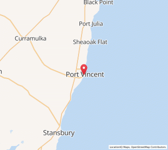 Map of Port Vincent, South Australia