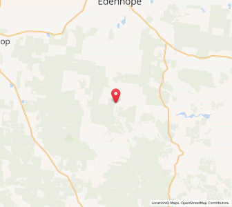 Map of Powers Creek, VictoriaVictoria