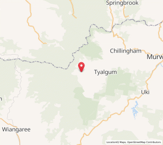 Map of Pumpenbill, New South Wales