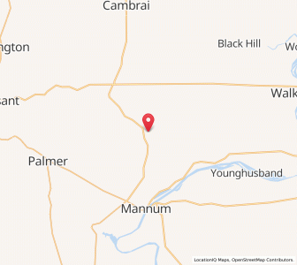 Map of Punthari, South Australia