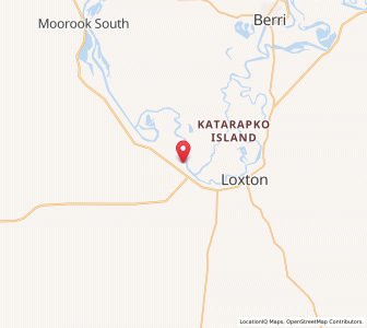 Map of Pyap, South Australia