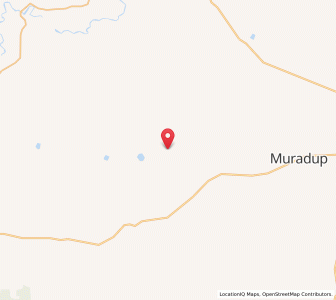 Map of Qualeup, Western Australia