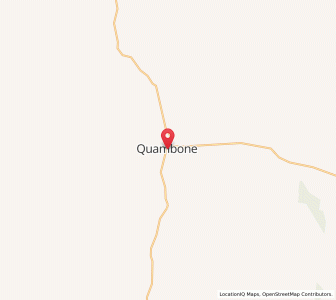 Map of Quambone, New South Wales