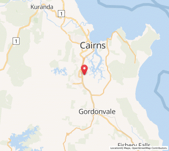 Map of Queerah, Queensland