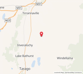 Map of Quialigo, New South Wales