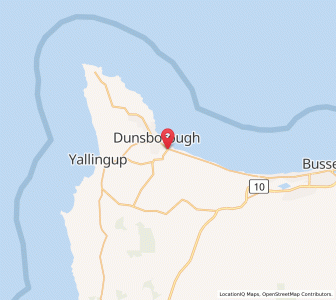 Map of Quindalup, Western Australia