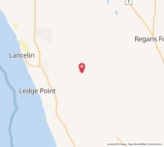 Map of Quins Castle, Western Australia