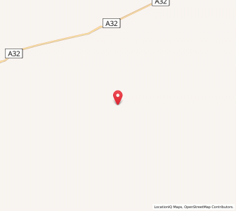 Map of Radium Hill, South Australia