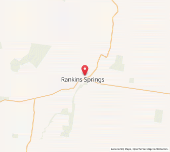 Map of Rankins Springs, New South Wales
