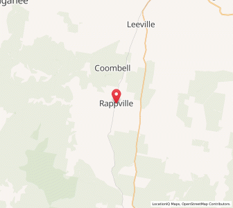 Map of Rappville, New South Wales