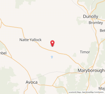 Map of Rathscar, VictoriaVictoria