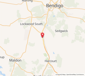 Map of Ravenswood, VictoriaVictoria