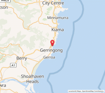 Map of Red Cliff, New South Wales