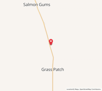 Map of Red Lake, Western Australia