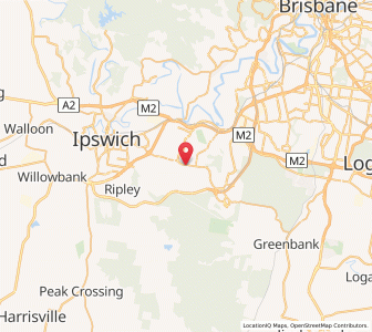 Map of Redbank Plains, Queensland