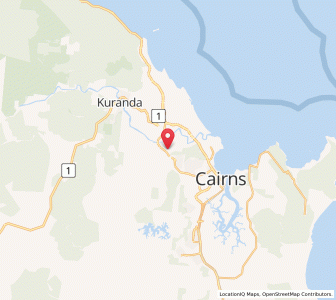 Map of Redlynch, Queensland