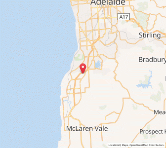 Map of Reynella, South Australia