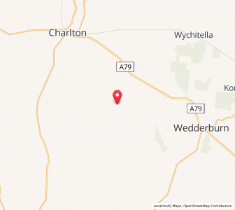 Map of Richmond Plains, VictoriaVictoria